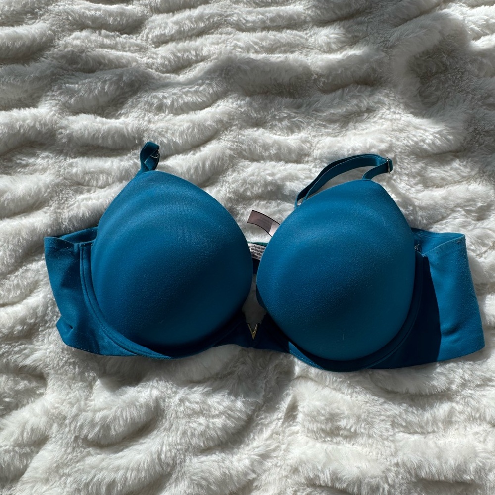 Victoria's Secret Deep Blue Push Up Bra